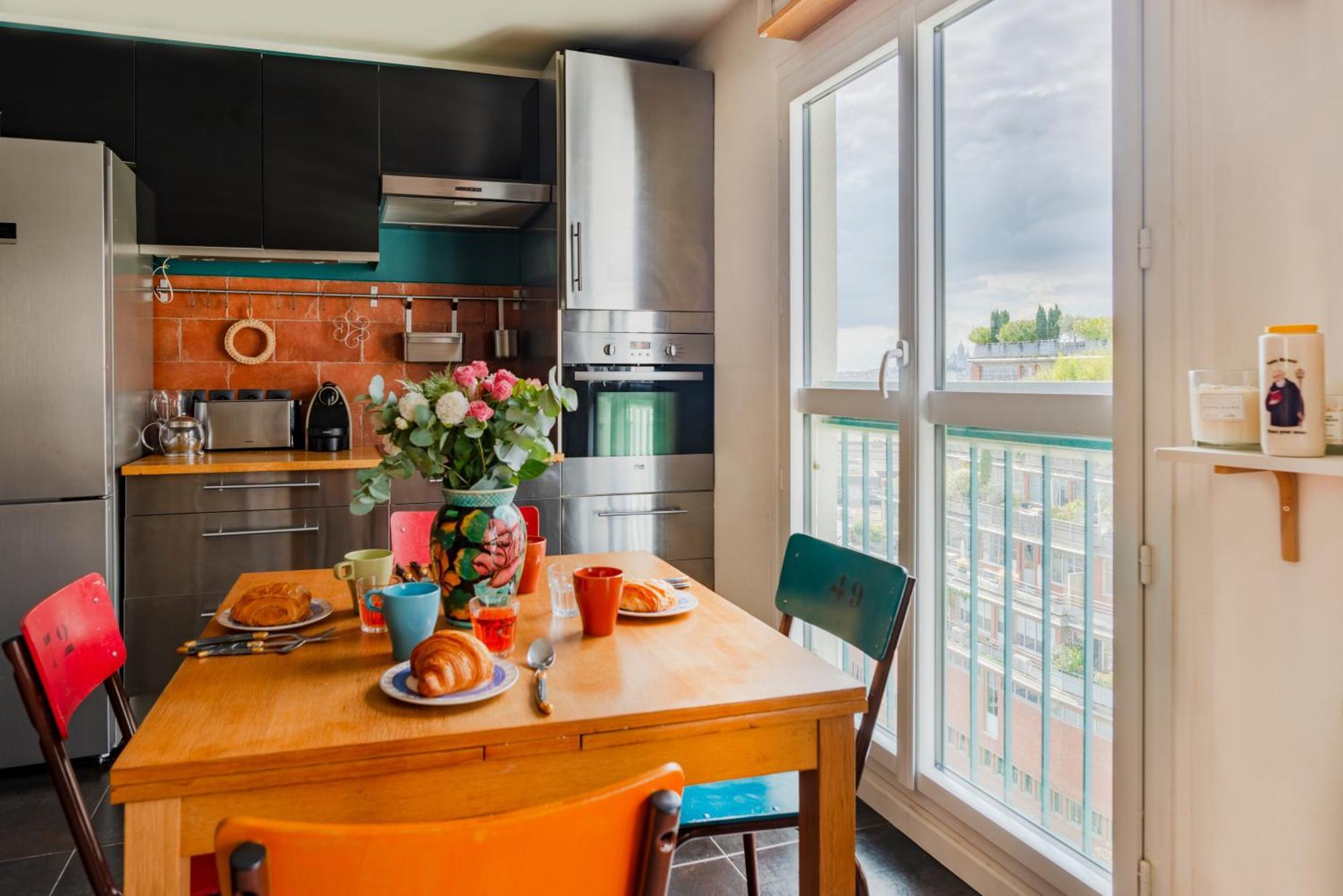 Appartement Rebeval Parijs